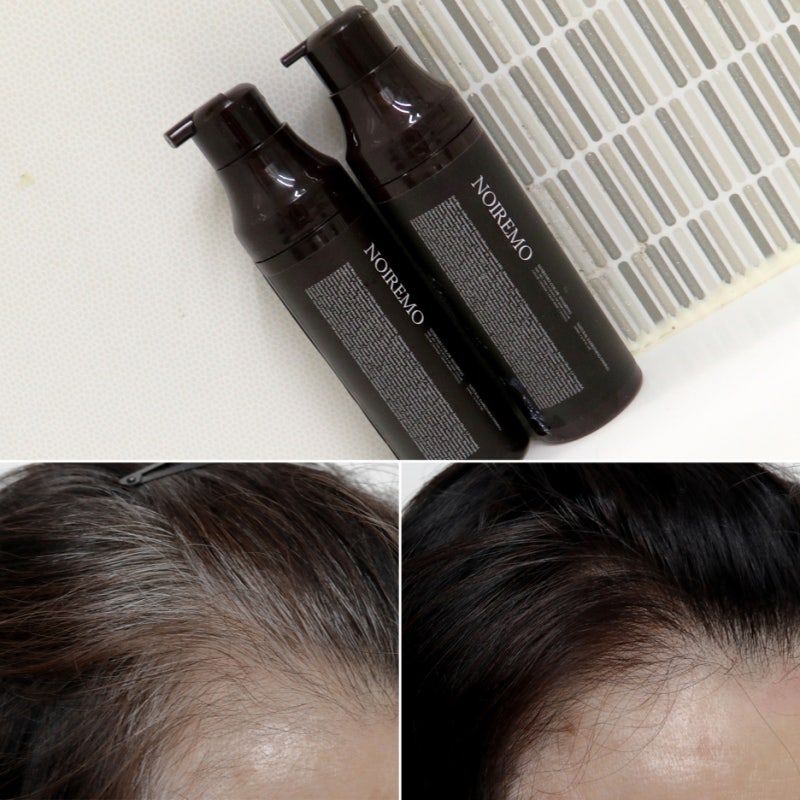 새치샴푸 누아레모 염색샴푸 추천 빠르고 쉬운 새치염색