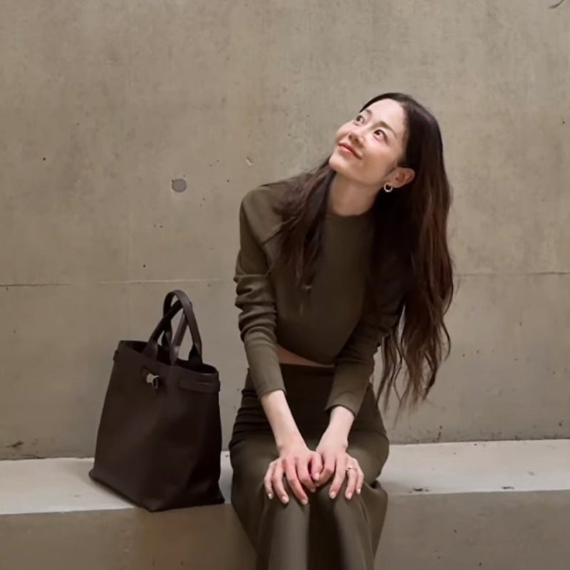 "이거 켈리백 아니야?" 강민경 가방 정체는 롱샴이었다