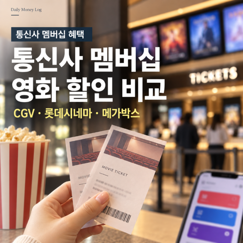 9월 통신사 멤버십 영화 할인 비교｜CGV·롯데시네마·메가박스 SKT·KT·LGU+ 조건 총정리