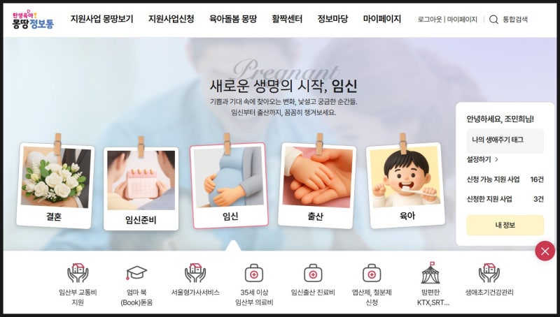 10분만에 니프티 검사 50만원 지원받는 법! 서울시 35세이상 임산부 의료비 지원 사업 신청