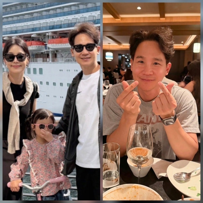한지혜 남편, 밴쿠버서 포착된 뜻밖의 손하트…연예인 닮은꼴 반응에 보인 반응은