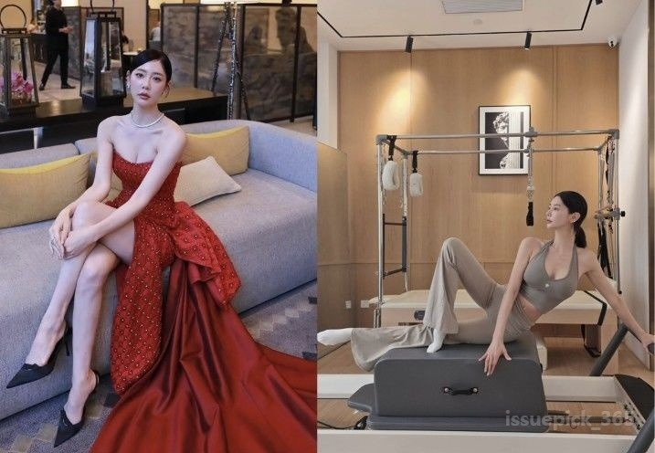 41세인 줄 몰랐다.. 방콕 홀린 클라라 레드 드레스