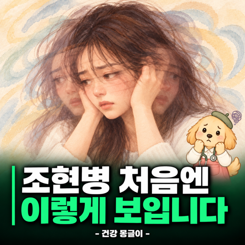 "나는 절대 아닐 거라 생각했는데…" 누구에게나 나타날 수 있는 조현병 초기증상