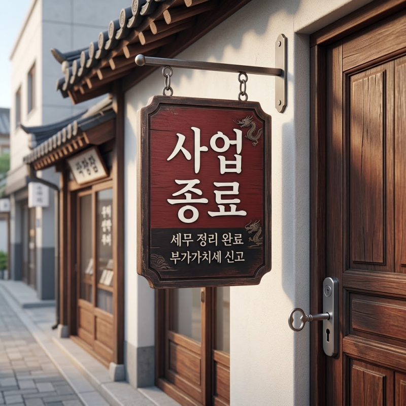 개인사업자 폐업신고 홈택스 신청 방법부터 부가세 확정신고·가산세 방지 총정리