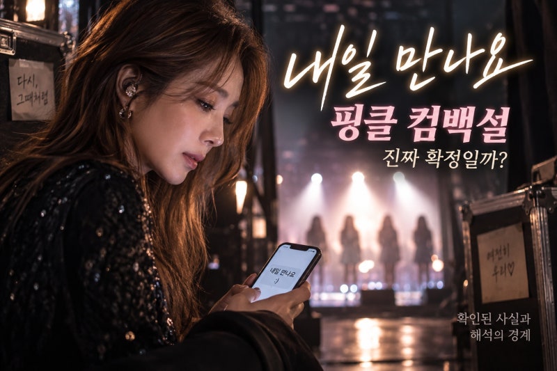 옥주현 ‘내일 만나요’ 핑클 컴백 암시? 확인된 사실과 해석의 경계