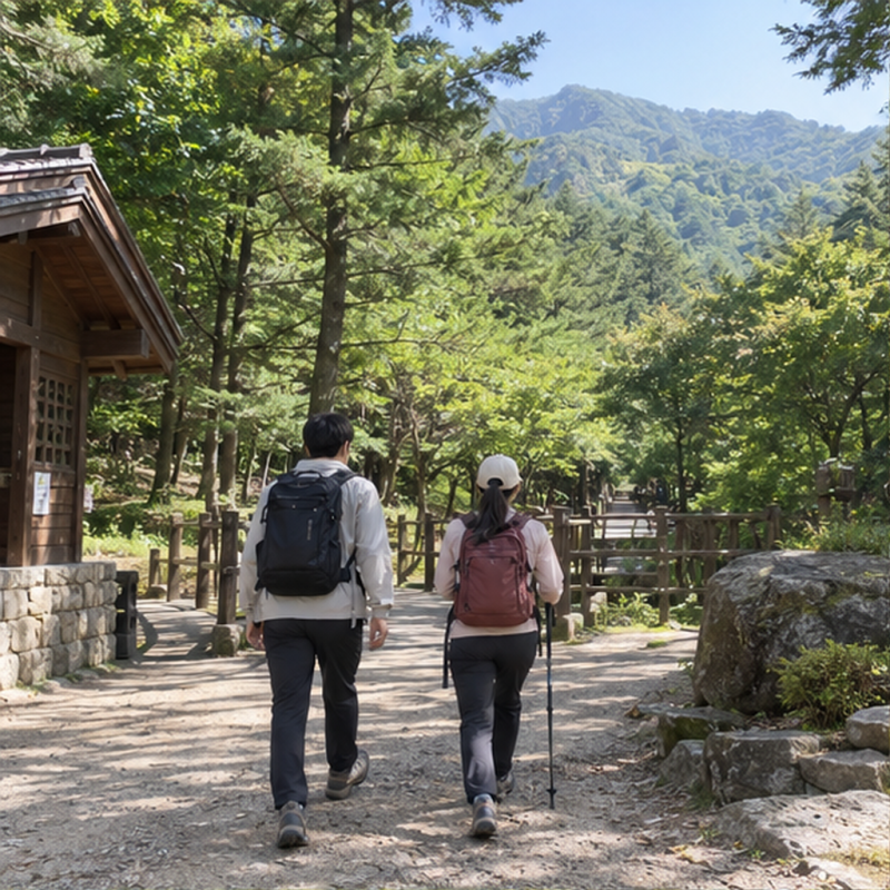 유명산 최단 등산코스, 자연휴양림에서 출발하는 초보 산행