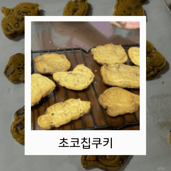 백설 초코칩쿠키믹스로 아이와 쿠키 만들기