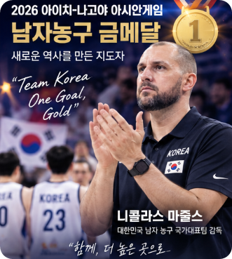 아시안게임 남자농구 금메달로 본 니콜라스 마줄스 프로필