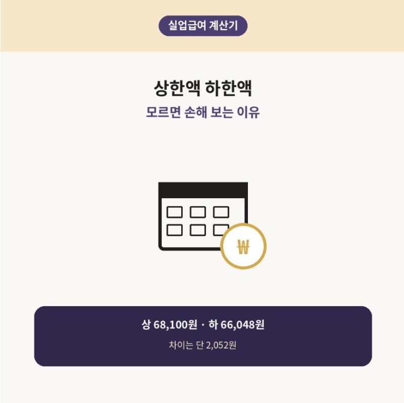 실업급여 계산기 상한액 하한액, 모르면 손해보는 이유는? '처벌사례'