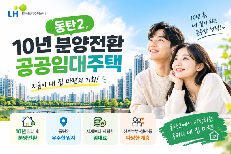 [9/29~30] 화성동탄2 10년 분양전환공공임대 예비입주자 모집 총정리 (네이버, 카카오, 구글 지....