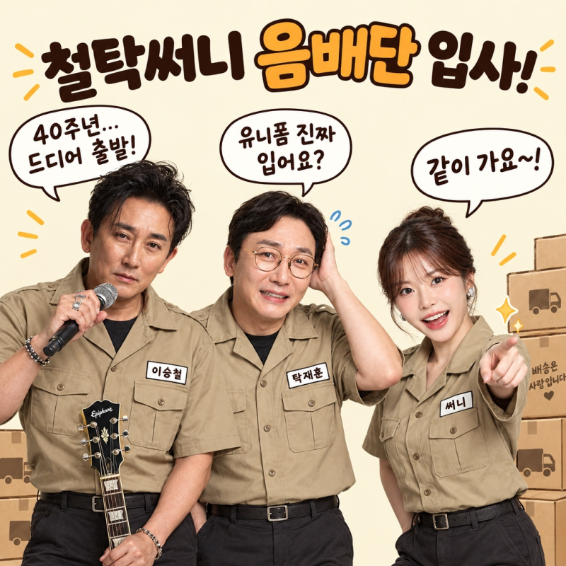 철탁써니 뜻? 이승철 40주년 조용필 꽃다발·박보검 1년 섭외 비화