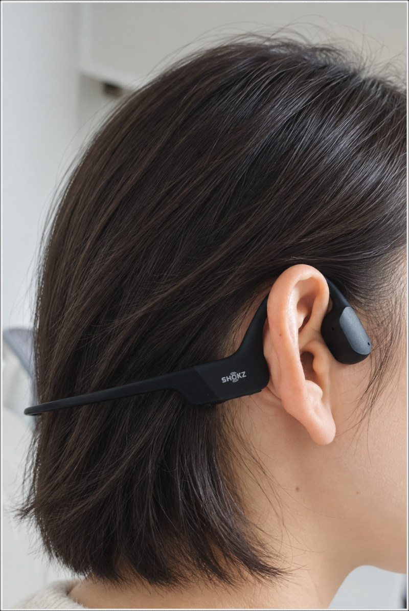 샥즈 오픈런 S805, USB-C로 충전하는 골전도 블루투스 이어폰 살펴보니