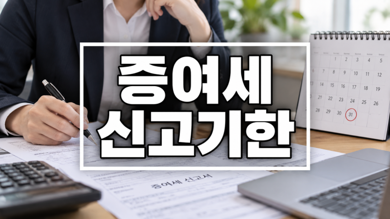증여세 신고기한, 90일로 세면 날짜가 달라집니다
