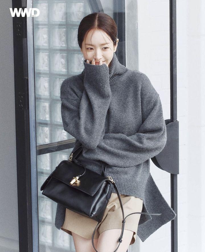꾸민 듯 안 꾸민 듯, 한지민 가을 패션이 예뻐 보이는 이유