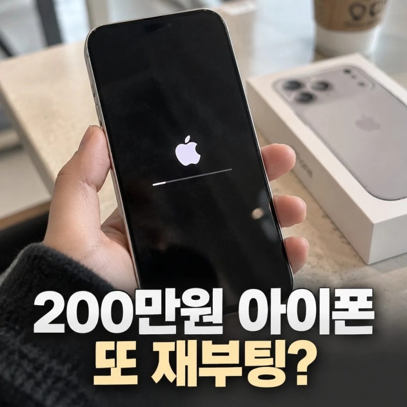 아이폰 패닉풀 재부팅 원인 및 해결 방법