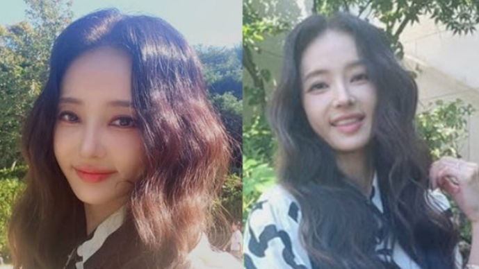 "성형설 부인했는데…" 한채영 최근 사진에 "다른 연예인 같아" 반응 나온 이유…⠀