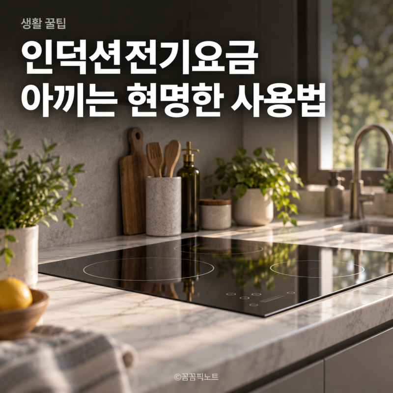 인덕션전기요금 아끼는 인덕션사용법과 인덕션냄비 고르기