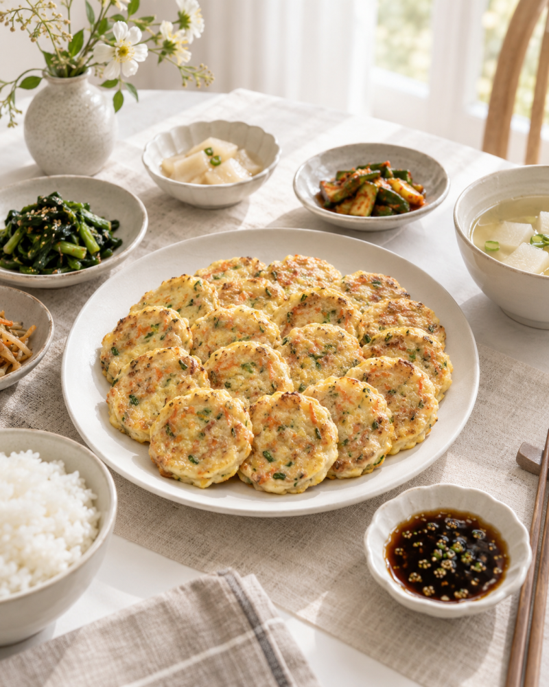 동그랑땡 황금레시피 맛있게 명절음식 만들기