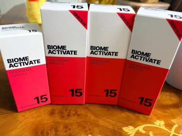 대용량 70ml 3개 묶음 나이아신아마이드 비타민 B3 15 앰플: 피부톤, 피부 윤기, 모공 개선, 보습....