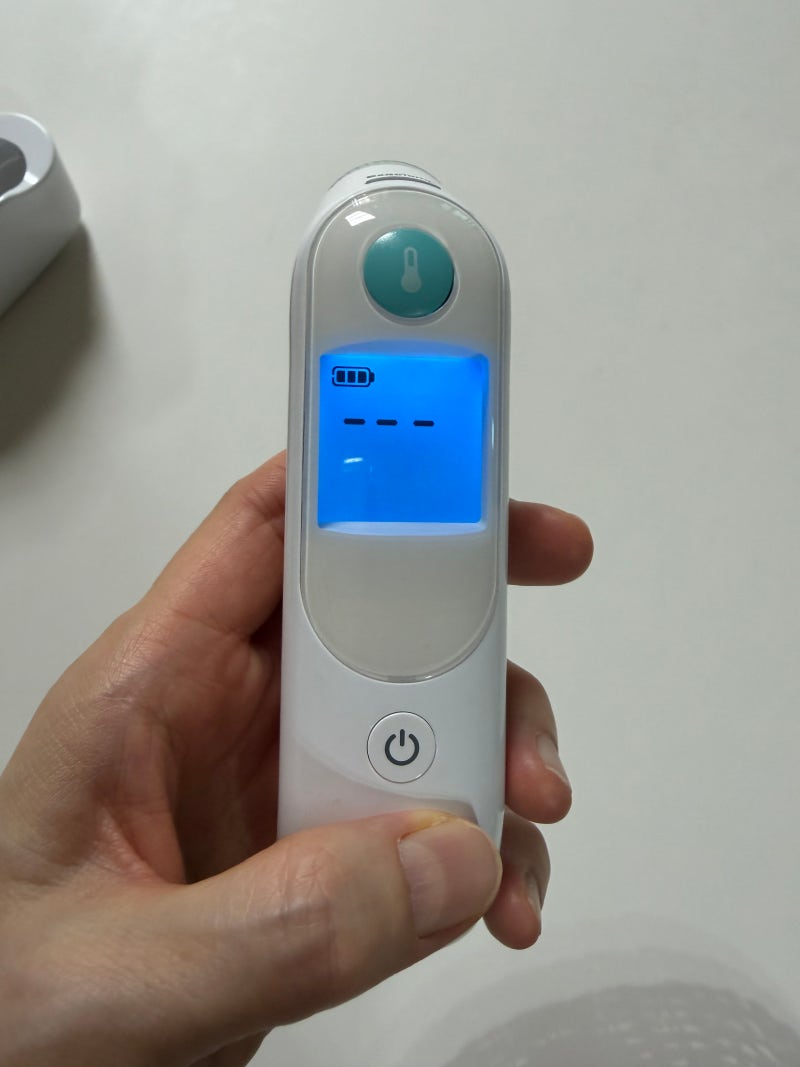 브라운 체온계 IRT6030 실사용 후기 | 올바른 사용법 및 필터·건전지 교체 방법