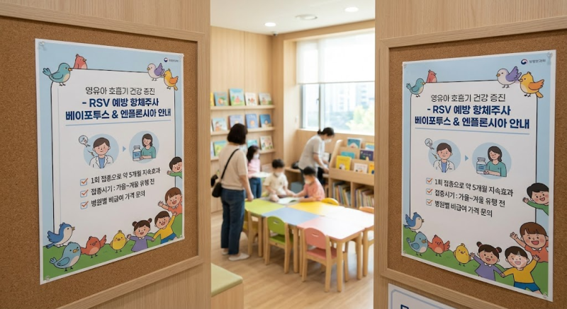 RSV 예방접종(베이포투스/엔플론시아) 필수인 이유! 서울 주요 대학병원·지방 병원별 가격 최....