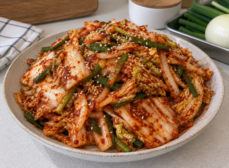 배추겉절이 만들기 아삭한 배추겉절이 레시피 맛있게 만드는법