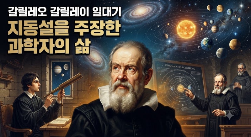 갈릴레오 갈릴레이, 지동설을 주장한 과학자의 삶