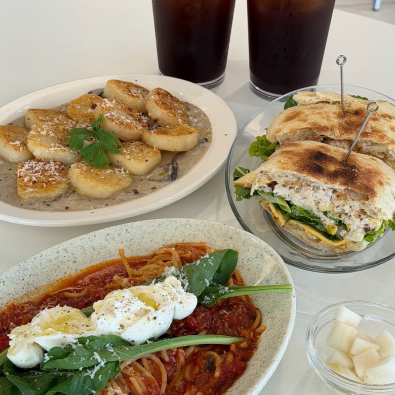 [양산 브런치 맛집] 황산공원 나들이 후 아기랑 가기 좋은 카페 : 프레쉬코너 카페