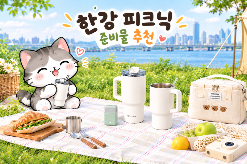 한강 피크닉 준비물 추천, 커플 데이트 전에 챙기기 좋은 용품 5가지