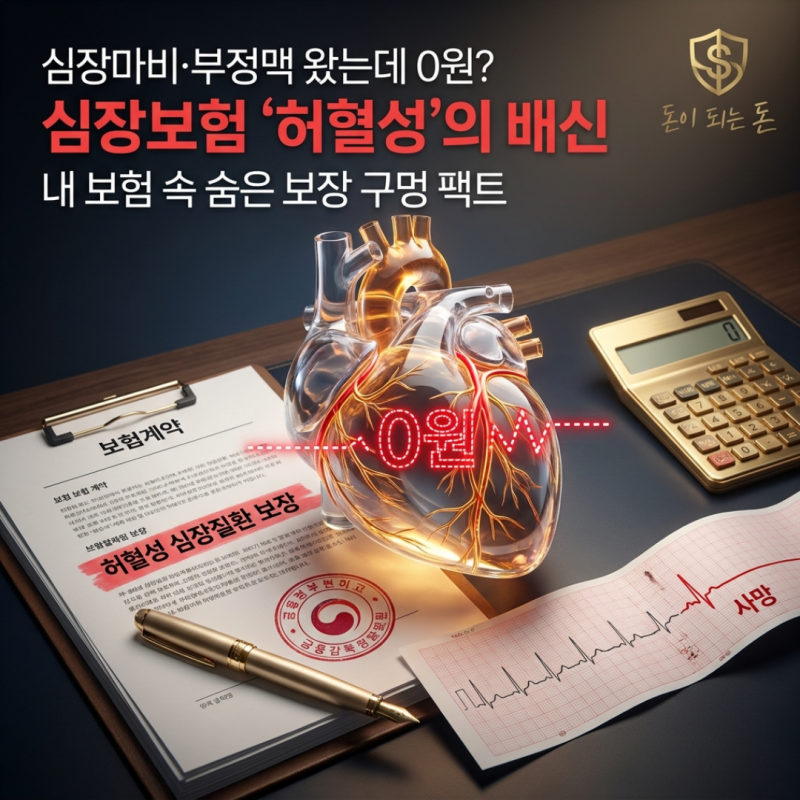 "심장 질환 가입할 때 '허혈성'만 넣으면 100% 손해 보는 이유"