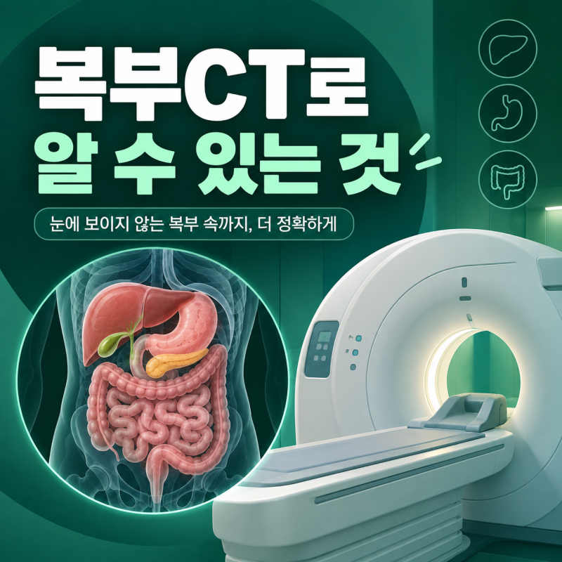 복부CT로 알수있는것, 간·췌장·신장까지 어디를 살펴볼까요?