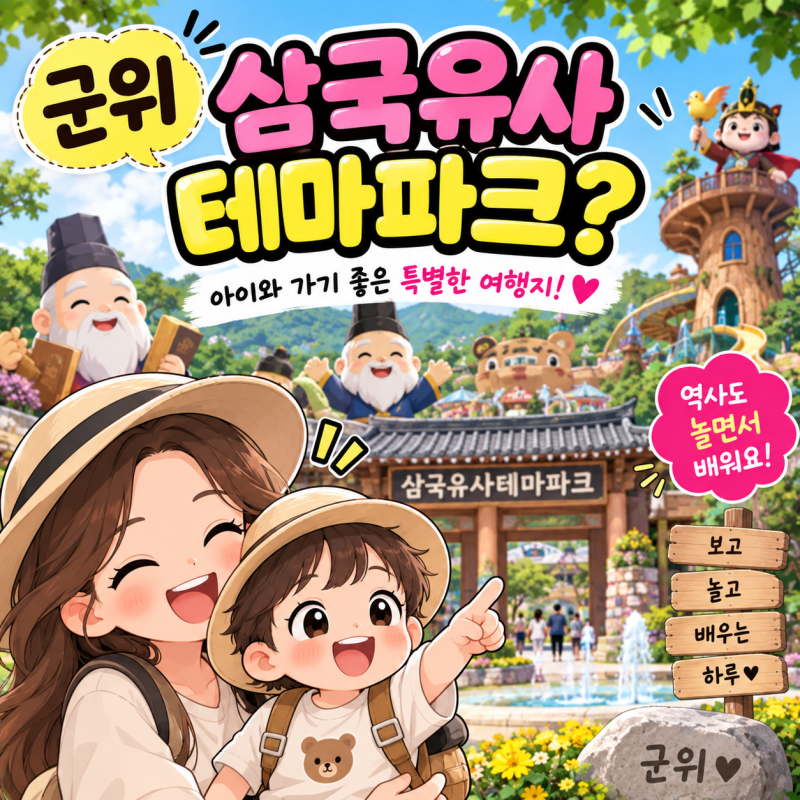 Gunwi Attractions for Kids: My Review of Samgukyusa Theme Park with a 25-Month-Old Baby