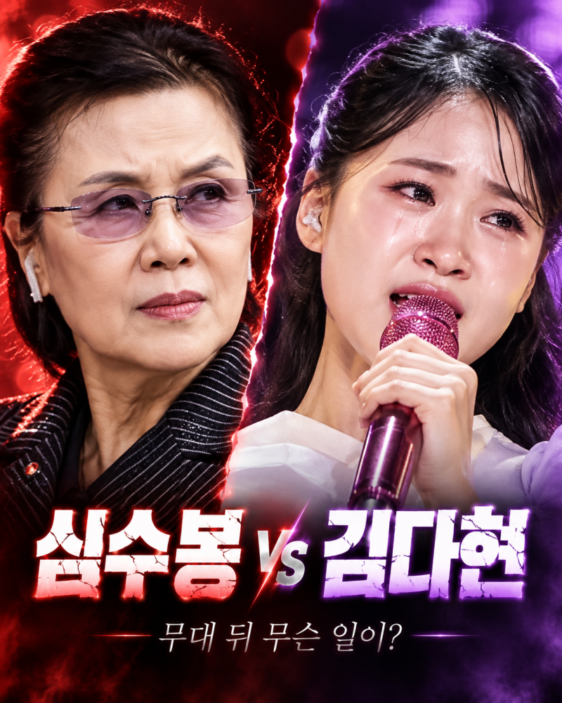“내 앞에 세우지 마라” 17세 김다현 저격한 심수봉… 선 넘었다는 말 나온 이유