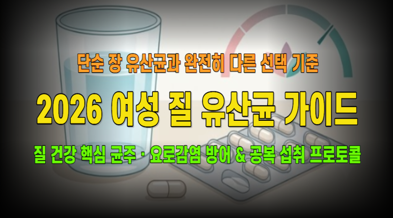 여성 유산균 2026: 질 건강·요로감염(UTI) 동시 예방 핵심 균주(RC-14·GR-1·크랜베리) 메커니즘 & ....