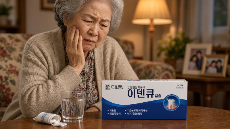 이덴큐캡슐은 왜 '보조치료'라고 적혀 있을까요