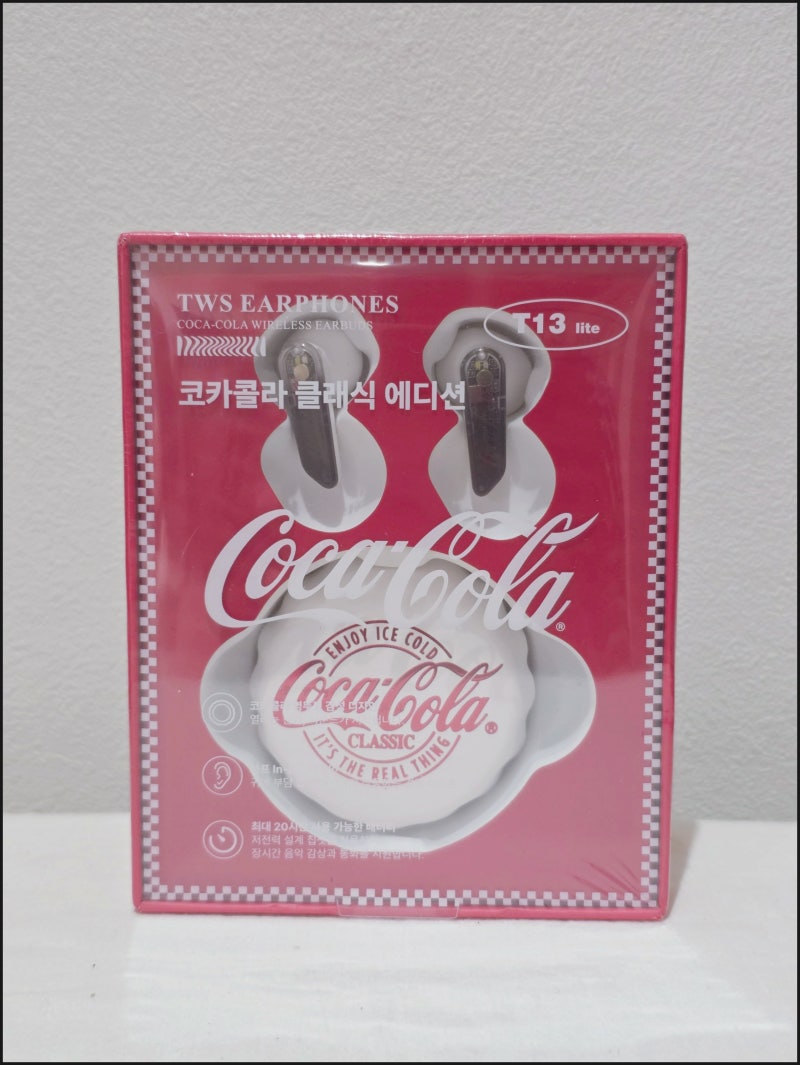 코카콜라블루투스이어폰 화이트 에디션 블루투스이어폰 추천 및 실사용 장단점