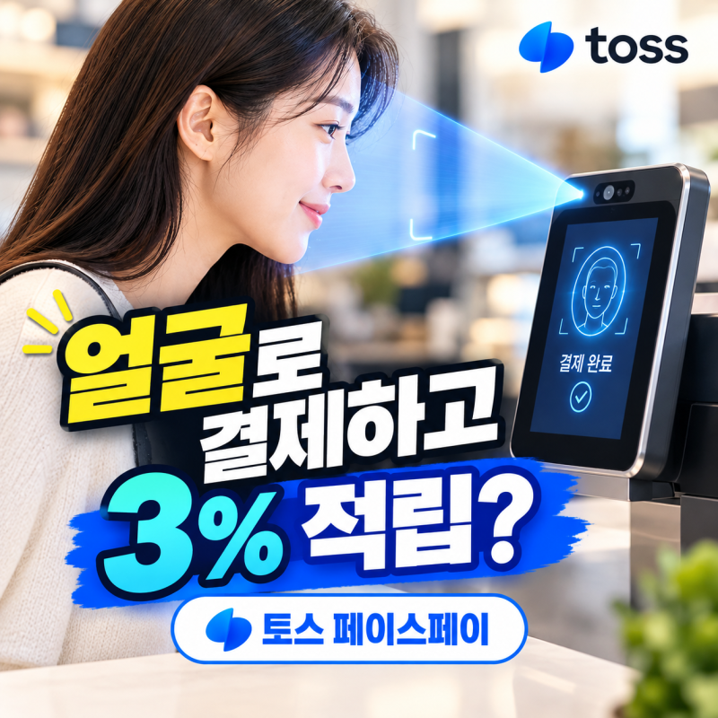 토스 페이스페이, 얼굴만 보여주면 결제된다고? 등록부터 사용법까지
