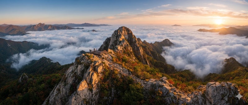 대한민국 명산의 정수, '설악산 대표 등산 코스 총정리 (주차·난이도·소요시간·전략)'