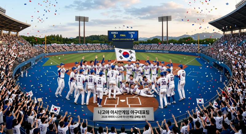 나고야 야구 금메달시 병역혜택｜김도영·소형준 등 16인