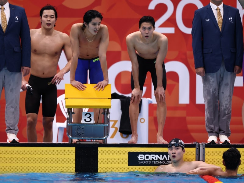 계영 800m 아시안게임 결과, 한국 동메달…2연패 불발