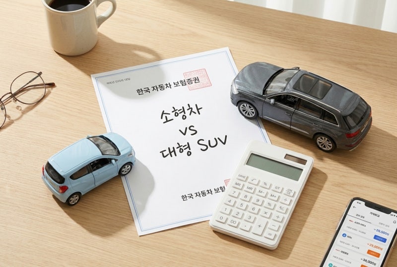 경차 오너－대형SUV 오너, 8배 차이 나는 유지비 실화냐