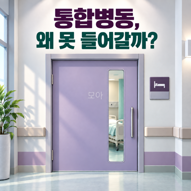 간호 간병 통합서비스 입원 기준｜병동이 있어도 바로 못 들어가는 이유