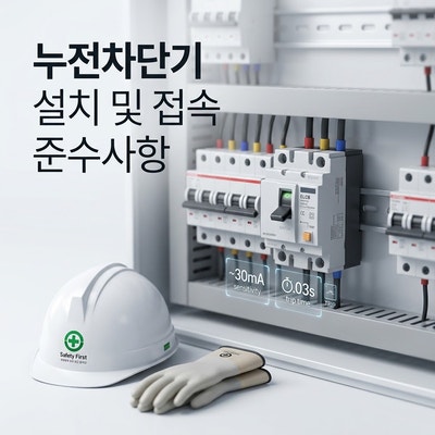 건설현장 감전사고 예방 : 누전차단기 기준과 스마트 아크차단기 핵심 기술