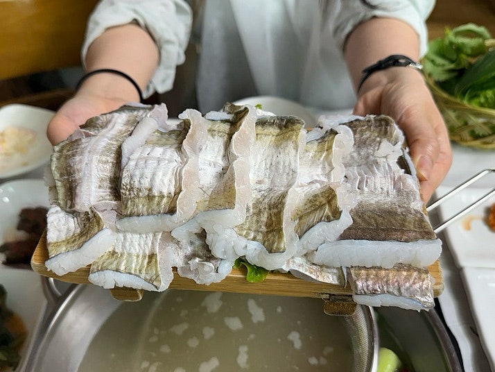 여수 하모샤브샤브 맛집 당머리첫집｜제철 하모 사시미까지 2인 솔직후기