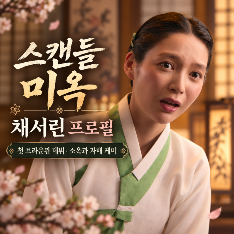 스캔들 미옥 채서린 프로필｜1992년생·168cm, 첫 브라운관 데뷔부터 소옥과의 자매 케미까지