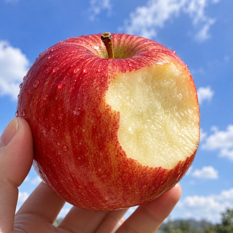 국내산 홍로사과 5kg 한 박스 받아보고 우리 집 식구들 아침 사과 걱정 싹 덜었어요