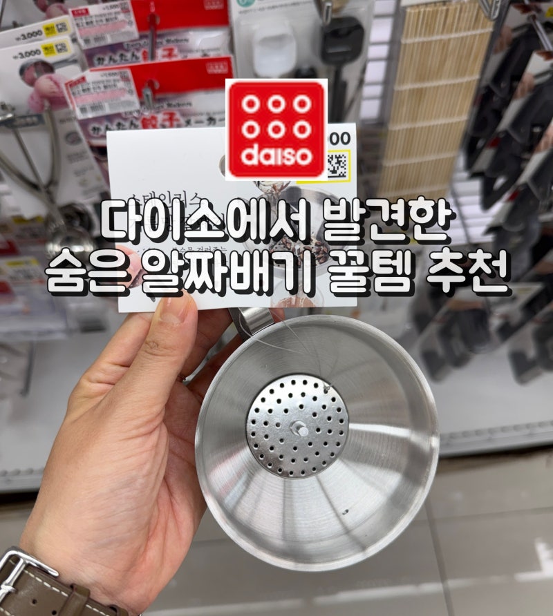 [다이소 추천템] 다이소에서 발견한 숨은 알짜배기 꿀템 추천