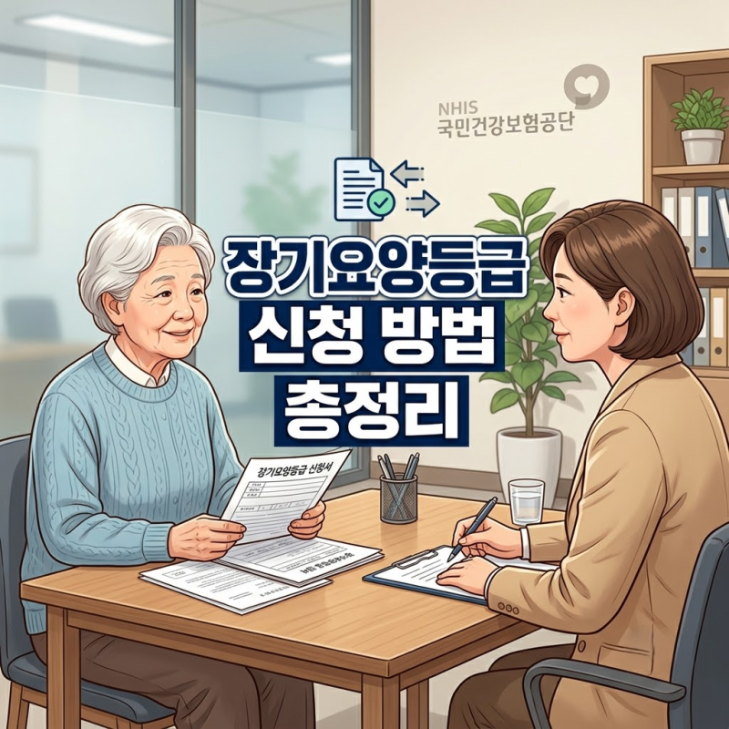 장기요양등급 신청 방법부터 방문조사 꿀팁까지 한눈에 총정리