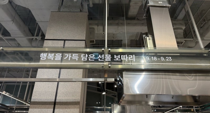 [더현대 팝업]추석 센스있는 선물 추천 더현대 팝업 방문 후기! (한정선/과일맛집1995/송월향 ....