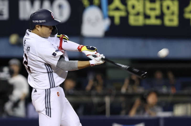 6회까지 1-0, 그때 20세 박준순이 갈랐다…대만전 2루타가 값비쌌던 이유